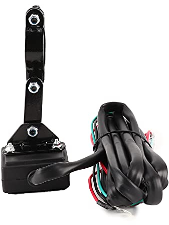 Interrupteur à Bascule pour Treuil avec Fil de 2,5 M, Revêtement électrique pour ATV UTV SUV 12 V, adapté pour 4 X 4, Treuils de Récupération
