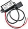 Heemol Adaptateur Secteur 12V vers USB,DC Convertisseur de Tension 12V à 5V Buck Module de Conversion étanche Regulateur de Tension 3A 15W DC vers DC (Simple USB)