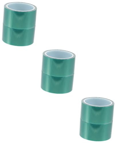 HEALEEP 6 Rollen Klebeband aus Harz Klebeband klar Klebeband zum Löten Epoxid-Antihaftband schutzfolien dichtungsbänder Epoxidharz Harzband Thermoband Wagen Leiterplatte das Haustier