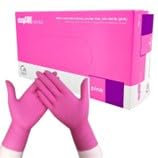 Beautiona Nitrilhandschuhe Pink Rosa 100 Stück - Grösse M