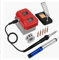 Stazione per saldatore Milwaukee M18 18 V, kit per saldatore a batteria con display LCD digitale, con filo di saldatura da 25 g, conversione °C/ºF, supporto di calibrazione per fai da te, riparazione