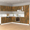 Cozynest Hängeschrank Räuchereiche 60x31x40 cm Holzwerkstoff