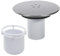 Copertura per Sifone per Doccia Cromo 90 mm/115 mm Copertura per Doccia Coperchio del Sifone Della Doccia Coperchio per Scarico Piatto Doccia a Flusso Rapido per Scarico Doccia Bagno
