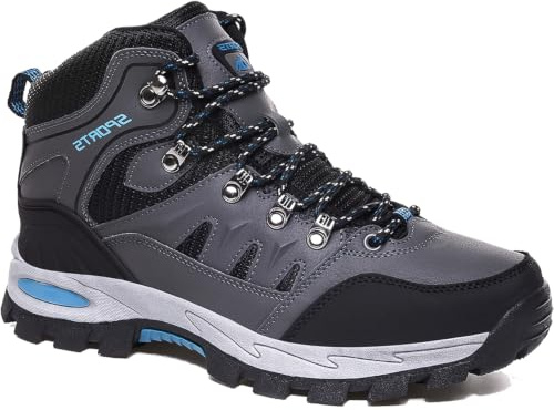 HODTOB Wanderschuhe Herren Damen Leichte Outdoor Trekkingschuhe Knöchel Bergschuhe rutschfeste Schuhe Herren Sneaker Ultralight Sportschuhe für Camping, Kletterschuhe Trail