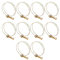 10 stücke Doppeldraht Schlauchschellen Einstellbare Doppeldraht Wasserschlauch Barb Clamp Rohr Clip Hoop Sanitär Fastener(51mm（46-51）)