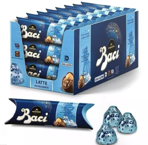 BACI PERUGINA LATTE con espositore da 21 confezioni per 37,5 gr