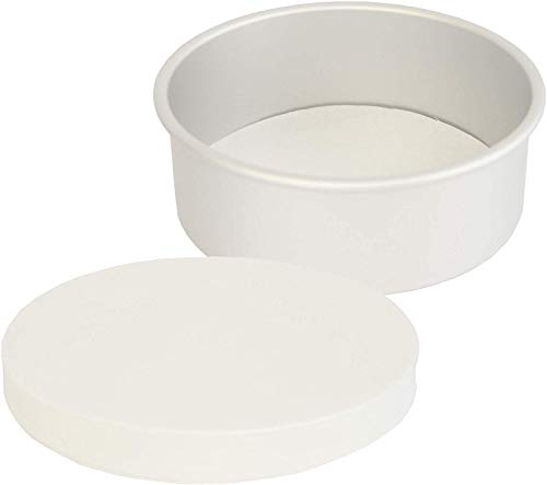 LGT Lot de 20, 50 et 100 feuilles de papier sulfurisé pour moules à gâteaux ronds (toutes les tailles) (50 à 25,4 cm)