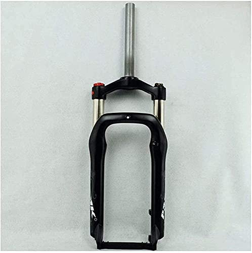 Forcella ammortizzata per bici, forcella anteriore per bici 20 pollici forcella ad aria compatibile con sospensioni per mountain bike 4.0 Fat Tire Accessori per biciclette da viaggio Freno a disco da