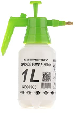 ENERGY NE00503 Pumpsprühflasche 1 Liter Druckpump-Zerstäuber Handsprüher Pumpe lösemittelbeständig Pumpsprühflasche