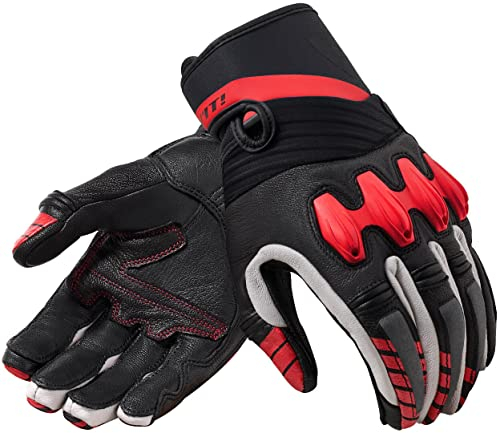 Revit Energy Motorrad Handschuhe (Black/Red,XL)