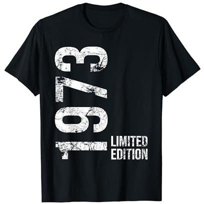 52. Geburtstag Mann Frau 52 Jahre 1973 Geburtstags T-Shirt