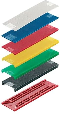 Roto/Gluske Verglasungsklotz GLAS-TEC GL-SV | 100 x 17 x 1 mm | Farbe weiß | 1000 Stück