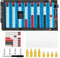 GeeekPi Mega 2560 R3 Terminal Block Breakout Board HAT con pulsante di reset e indicatore LED, modulo breakout scheda di espansione GPIO per Arduino Mega 2560 R3