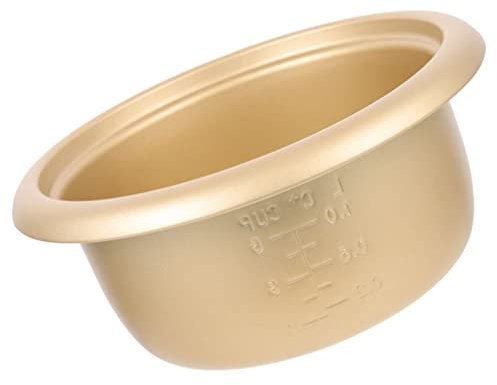 HEMOTON Revestimiento De Olla Arrocera Reemplazo De Olla Arrocera Olla Interior De Aluminio Para Olla Arrocera Insertar Reemplazo Ollas y Sartenes Antiadherente Aleación De Aluminio