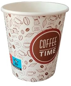 AC ALL CATERING 1000 Vasos Desechables de Café Para Llevar - Vasos Cartón para Servir el Café, el Té, Bebidas Calientes y Frías (7 oz - 200 ml, Decorado)…