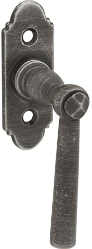 SCHÖRGHOFER 2547 STIFT 7/40 Fenstergriff NEUMARKT sichtbar geschraubt,verzinkt schwarz patiniert,