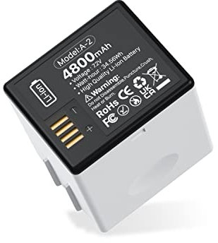 4800mAh 1-Pack Rechargeable Batteries for Arlo Go Camera, 7.2V Upgraded Li-ion Replacement Battery Only Compatible with Arlo Go, A-2, VMA4410, VML4030