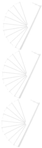 BESPORTBLE 30 pcs Windmill Making Rods Replacement Pinwheel Rods for Garden Windmills Crafting Supplies for Windmill Projects Pvc Sticks for Outdoor Fun