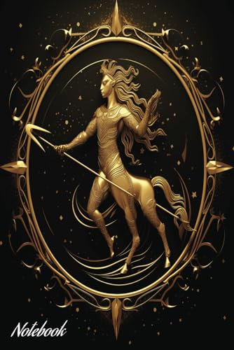 Constellation Sagittarius Zodiac Sign Notebook Journal Diary