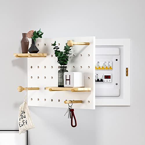 Sicherungskasten Abdeckung Schrank, Deckel, elektrischer Kasten, dekorativ, leer, dekoratives Gemälde, Aufbewahrungsregal, Holzstecktafel, Stromzählerkasten, Heimdekoration, Holz, 40 x 50 cm ( Color :