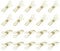 YOKIVE 100 Pcs Paper Clip, Metal Hollow Out Clips Mini Binder Paper Clamp, Keep Tidy, Great for Office, Art, Home, Daily Use (Gold Tone, 1.26-inch)