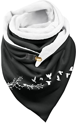 Schal Herren Blau Elegant Schals wickelt Winter warme kurze Schals Kölnisch Wasser Tücher Schal Gelb Blau Schal Super Weich Schal Kaschmir Schwarz Herren Herren Schal Schwarz Gelber (G, One Size)