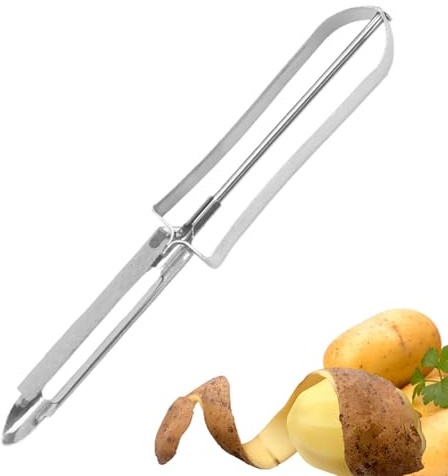 Schäbig Für Küche - Edelstahl Schälere Slicer | Edelstahl Obst Rotary Schallkartoffelkartoffeln Schälen Für Und Küche, Spülmaschine Sichere Kartoffelschäler