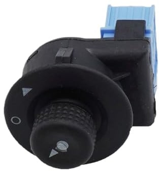 JOVERI 6545.KS Seitenspiegel-Rückspiegelschalter einstellen, for Citroen, for C3 C2 XSARA Picasso Berlingo, for Peugeot, 1007 Schalter für Auto-Außenspiegel