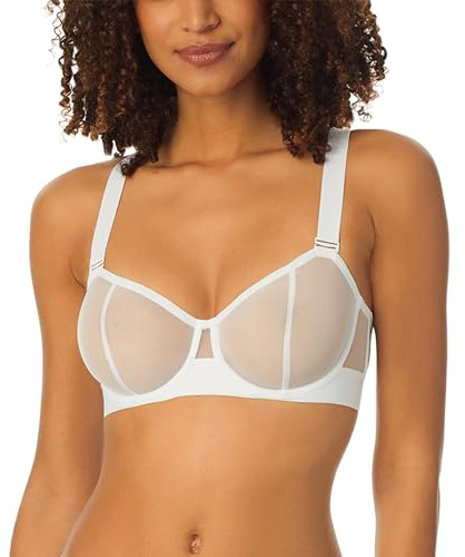 DKNY Damen Sheers Trägerloser BH Demi BH