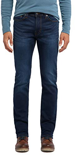 Mustang Bostonk Jean slim Homme Bleu (Dunkelblau 982) W33/L30 (Taille fabricant: 33/30)
