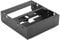 Sxhlseller Soporte de Unidad de Disquete de 5.25 a 2.5 / 3.5 - Soporte Adaptador de Disquetera Se Adapta a 6 x 2.5 Pulgadas HDD/SSD o 2 x 2.5 Pulgadas HDD/SSD + 1 x 3.5