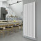 White Vertical Radiator 1800x680mm Single Flat Panel Designer Radiator Interior Design