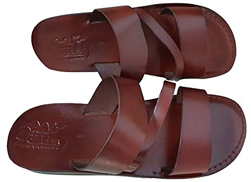 Jesus Leder Sandalen römischer Stil 10 (numeric_45)