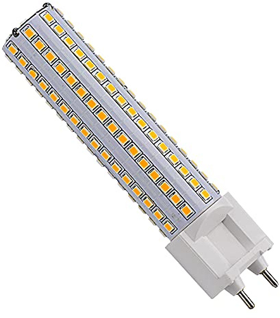 yongjia G12 LED-Birne 15W 1500LM Maislampe AC85-265V 360-Grad-Strahl anstelle von 150W Halogenlampe (Warm White)