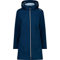 CMP - Damen-Softshellparka mit abnehmbarer Kapuze, Blaue Tinte – Kristallblau, D34