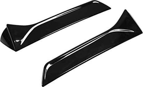 2PCS Spoiler Laterale per Lunotto Posteriore per Auto, Spoiler per Lunotto Posteriore Trim Frame Splitter Laterale per Lunotto Posteriore Ala Trim Esterno Sinistra Destra Decorazione Accessori per