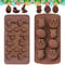 Silikonform Ostern, 2 Stück Ostern Silikon Backform, Ostereier, Hasen, Korbformen, Silikonform Hase Ostern, Silikonformen für Ostern, Machen Schokolade, Kuchen, Kekse, Handgefertigte Seife