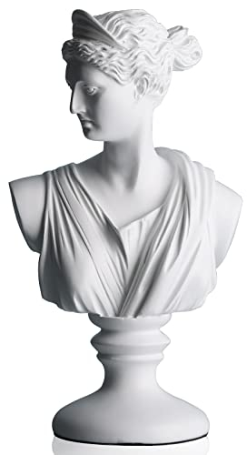 Griechische Göttin Statue, Gipsstatue der Venus, Skulptur, griechische Mythologie, Heimdekoration geeignet für Wohnzimmer, Büro, Regal