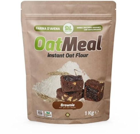 Farina d' Avena Istantanea OatMeal Instant Gusto Brownie 1 kg