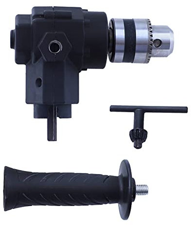 MDYBF Accessori per Utensili Elettrici Adattatore per Trapano un Mandrino Estensione Ad Angolo Retto Impugnatura un 90 Gradi