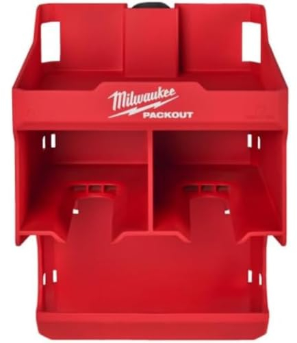 Milwaukee Packout 4932480712 Schraubendreher-Aufbewahrungsstation, Rot