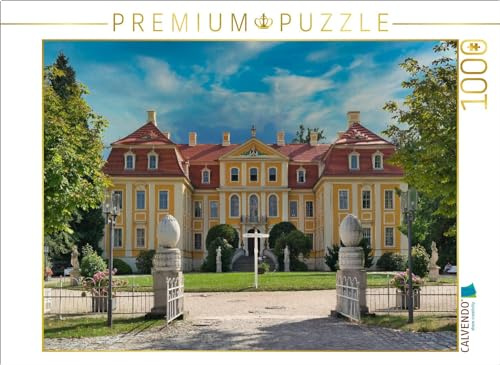 CALVENDO Puzzle Barockschloss Rammenau | 1000 Teile Lege-Größe 64 x 48 cm Foto-Puzzle für glückliche Stunden