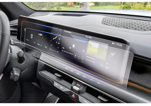 GAFAT [2 Stück] Ki-a EV9 GT-Line 2024 2025 12,3 Navigation + Cluster Schutzfolie, Nano Displayschutzfolie Touchscreen, Kompatibel mit Kia EV9 Zubehör, Stoßfest, 6H Anti-Kratzen