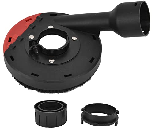 Winkelschleifer-Staubschutzhaube, Hocheffiziente Staubdichte Winkelschleifer-Staubhaube, Universelle Oberflächenschleifschutzhaube für 4-Zoll-, 4,5-Zoll- und 5-Zoll-Winkelschleifer