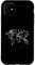 Hülle für iPhone 11 Weltkarte Kontur