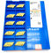 10PCS Drehmaschine Werkzeug KNUX160405R NC3020 KNUX160405L Metall Original KNUX 160405 Stahl Bearbeitung Schneiden Werkzeug CNC Drehen Einsatz Wendeschneidplatten(KNUX160405R NC3020)