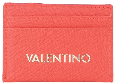 Valentino Divina SA Credit Card Case Corallo