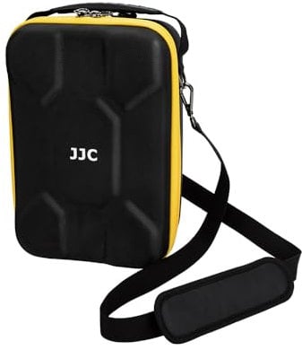 JJC Shockproof Hard Shell Camera Case, Customize Lens Storage Box for Canon EOS R50 R100 R10 R8 R7 R6 Mark II R5, for Sony A7 IV A7 III A7R V, for fujifilm X-T5 X-T4 X-T30 II X-S20 X-H2 with Lens