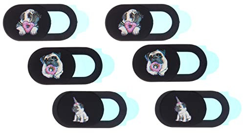 Gadpiparty Set Webcam Per La Privacy - 6 Pezzi Cartoon Per Webcam Per Computer E Telefono