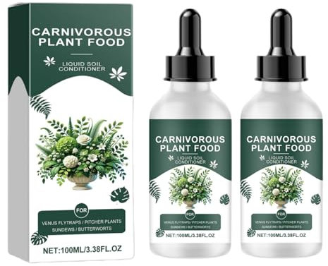 Alimenti Per Piante Carnivore 2x100ml, Alimento Liquido Per Piante Da Coltivazione, Fertilizzante Alimentare, Liquido Per Alimenti Integratore Alimentare Di, Alimento Per Acchiappamosche Di